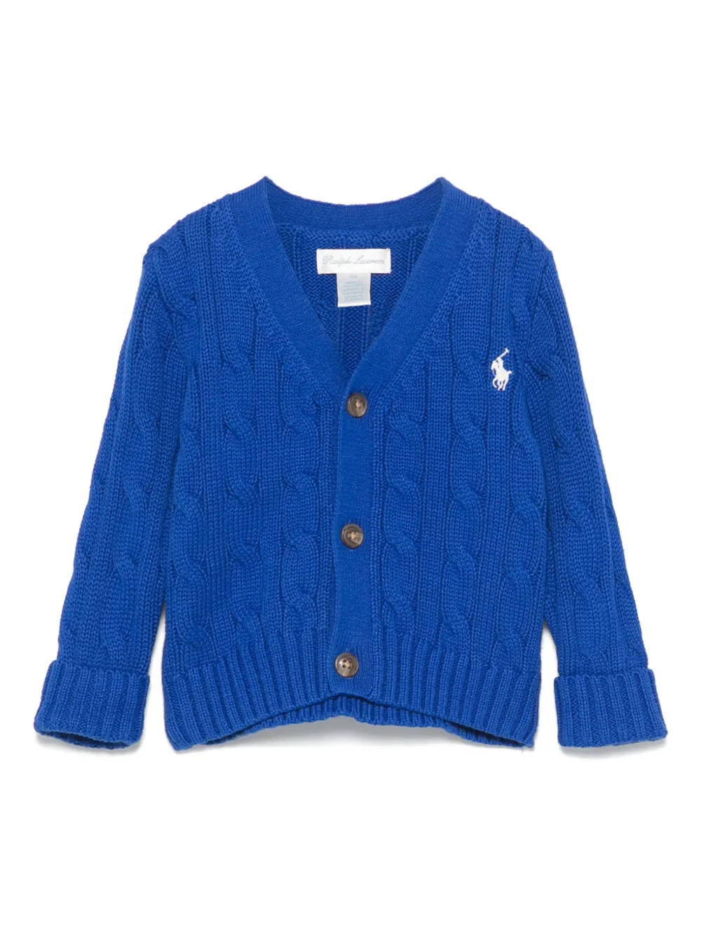 

Кардиган фактурной вязки POLO RALPH LAUREN KIDS, синий