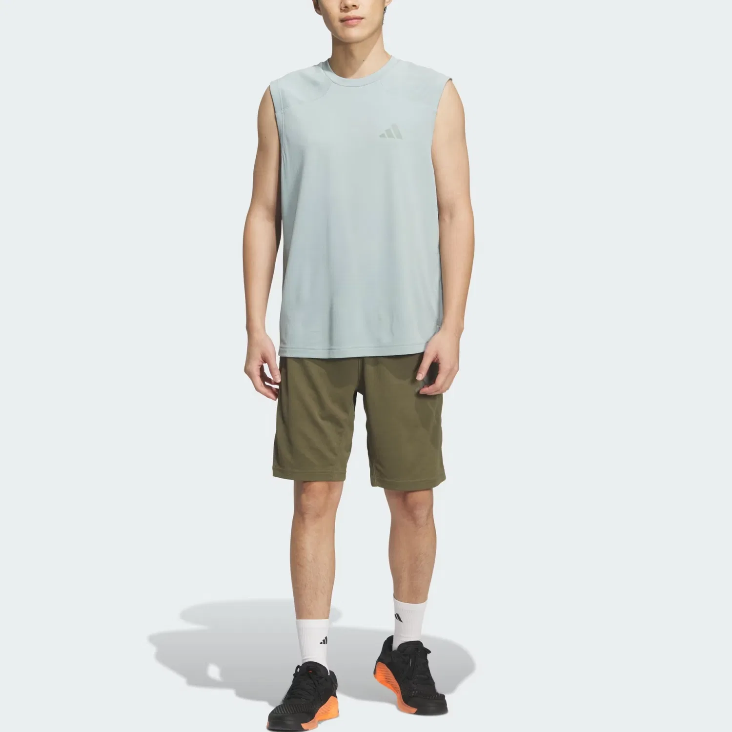 Майка ESSENTIALS мужская Adidas, Wonder Sage — фото 4