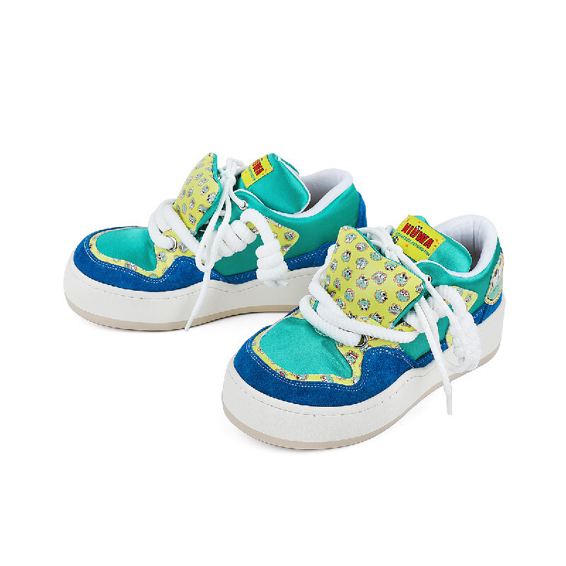 Туфли женские повседневные Women's Casual Shoes Women's Blue/Green/Yellow Niuwa Studio — фото 3