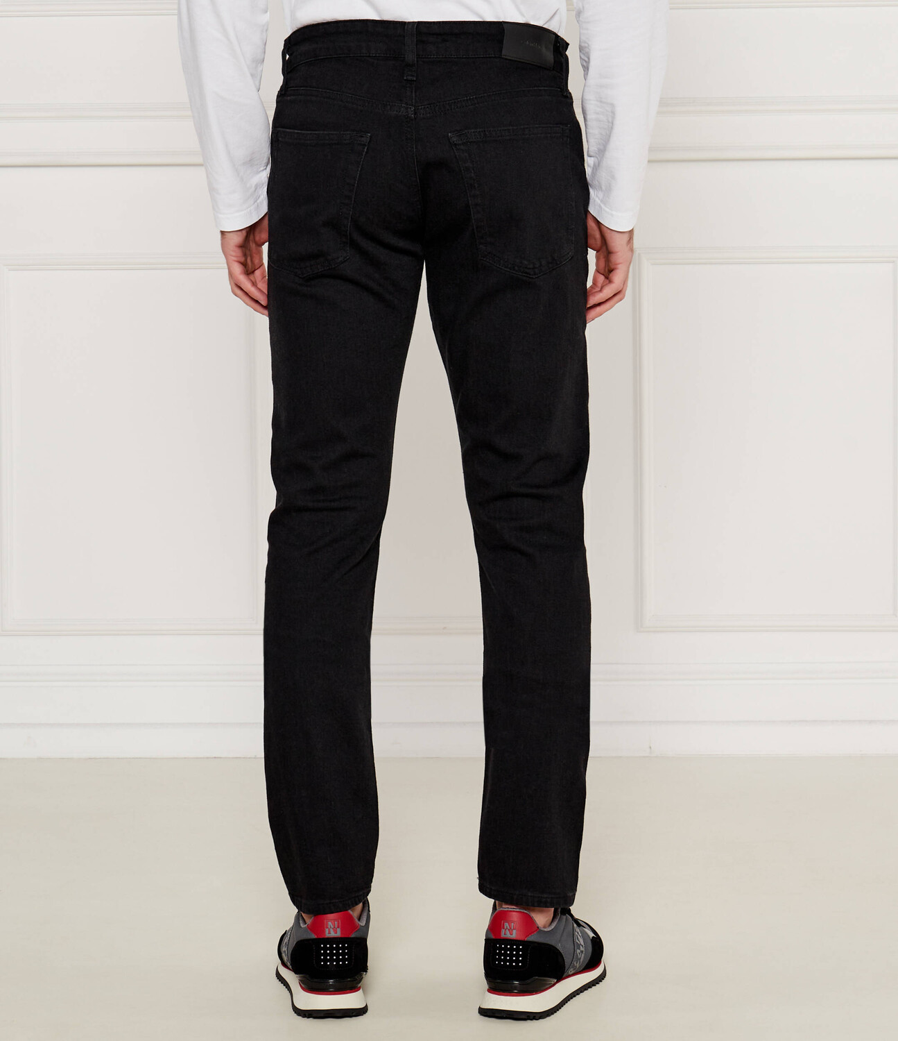 Джинсы Calvin Klein Slim Fit, черный — фото 3