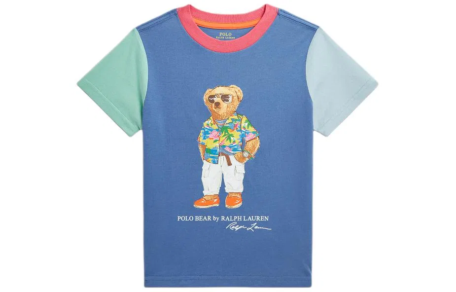 Футболка SS24 Blue Kids' Polo Ralph Lauren