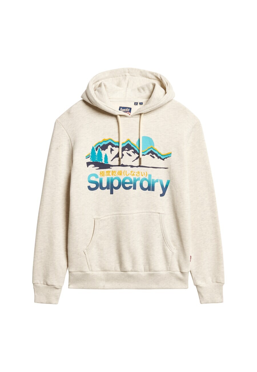 

Толстовка с капюшоном Superdry Sweatshirt, светло-серый