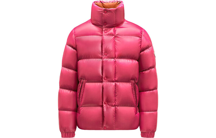 

Пуховик мужской розовый Moncler, розовый