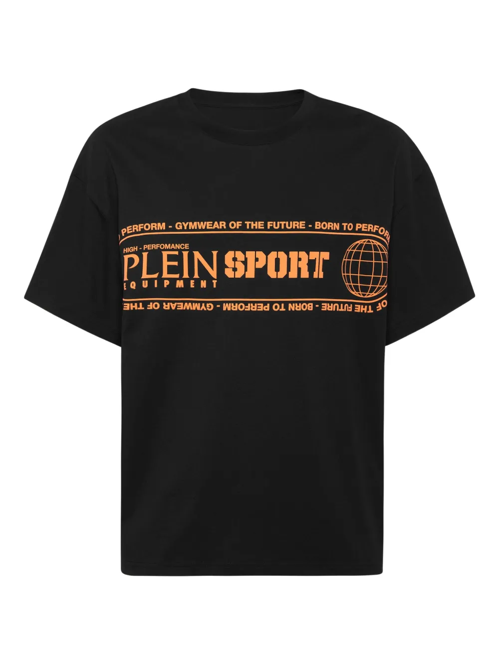 

Футболка с логотипом Plein Sport, черный