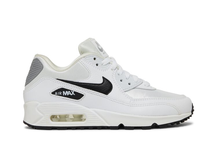 Кроссовки Nike Wmns Air Max 90 'White Silver', белый
