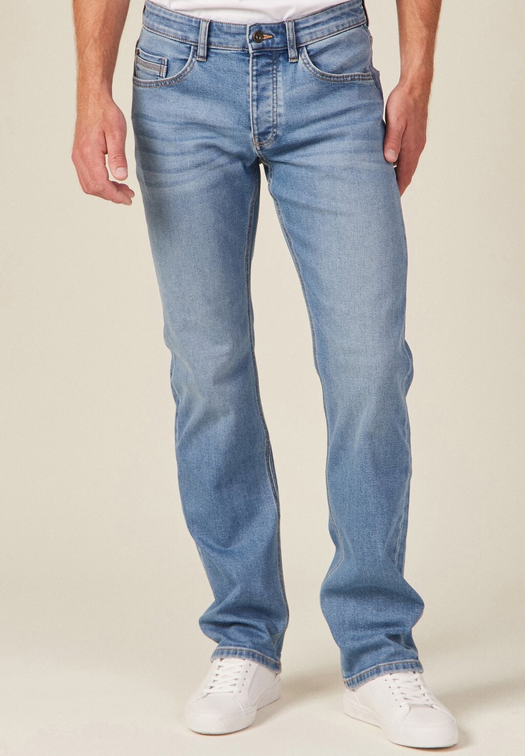 

Джинсы Straight Leg BONOBO Jeans, цвет denim used