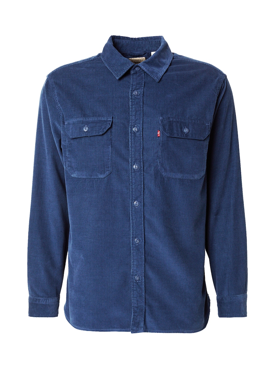 

Рубашка на пуговицах Comfort fit LEVI'S Jackson Worker Corduroy Overshirt, темно-синий