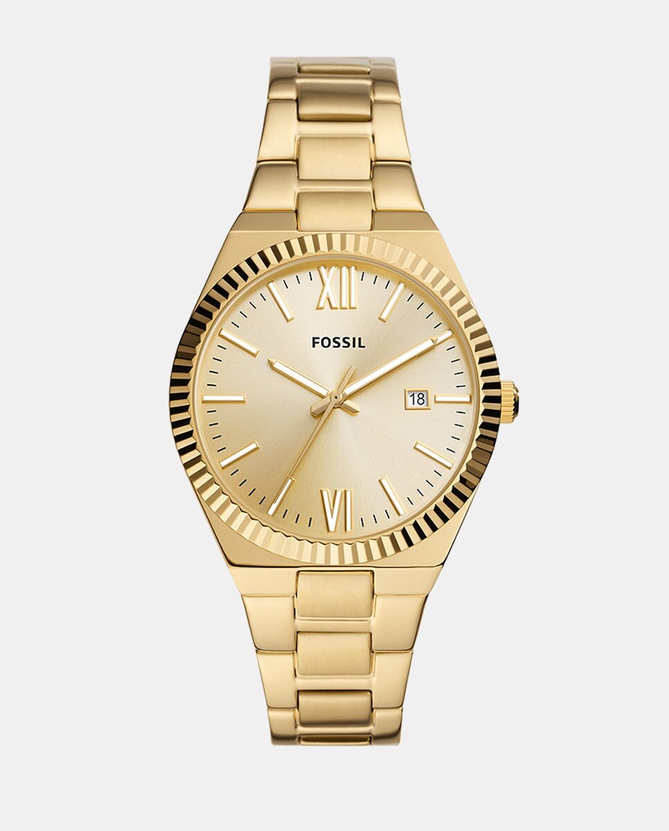 

ES5299 женские часы из золотой стали Fossil, золотой