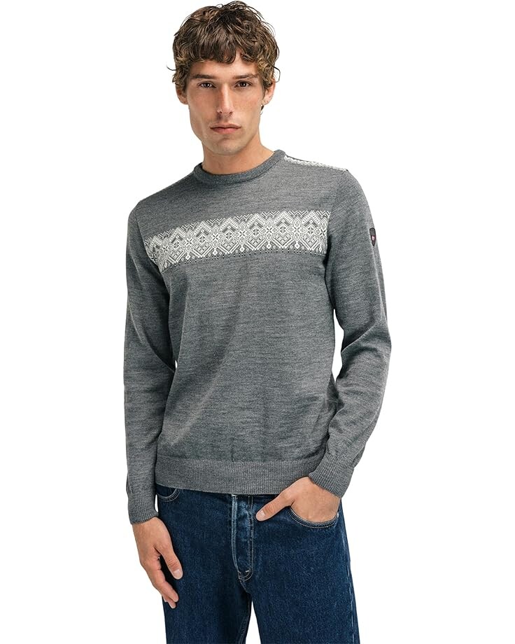 

Свитер Dale of Norway Stenberg Sweater, цвет Smoke/Off-White/Charcoal