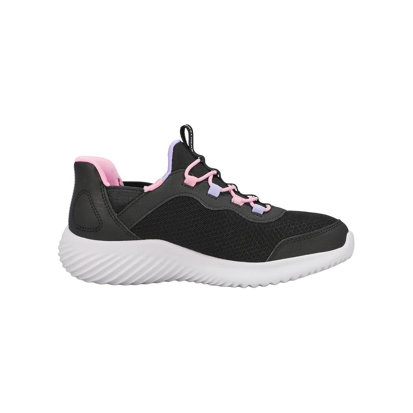 Skechers Kids SKECHERS GIRLS Anti Slip Wear Resistant Low Top Toddler Shoes Black Infant And Toddler — фото 3