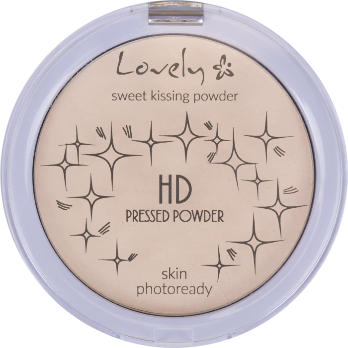 

Пудра для лица HD Pressed Powder Polvos Compactos Lovely Makeup, 1 unidad
