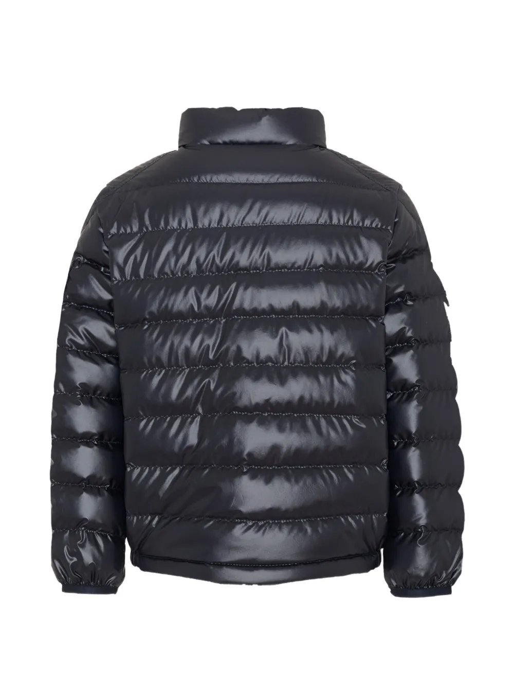 Стеганая куртка Bengi на молнии Moncler Enfant, синий — фото 2