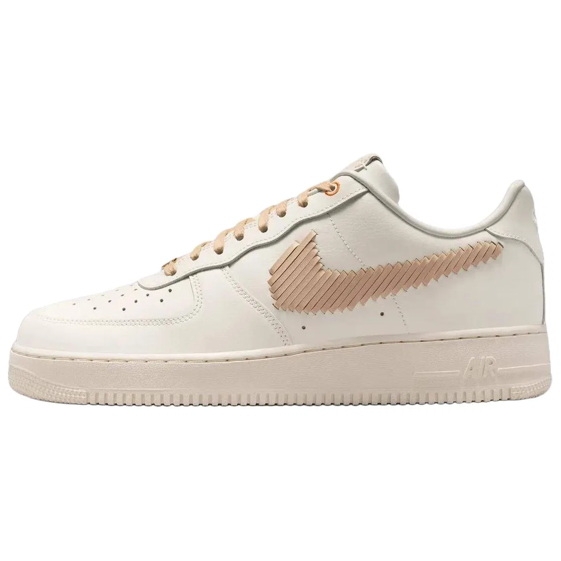 Скейтбординг-кроссовки Air Force 1 Support Nike белый светло-хаки