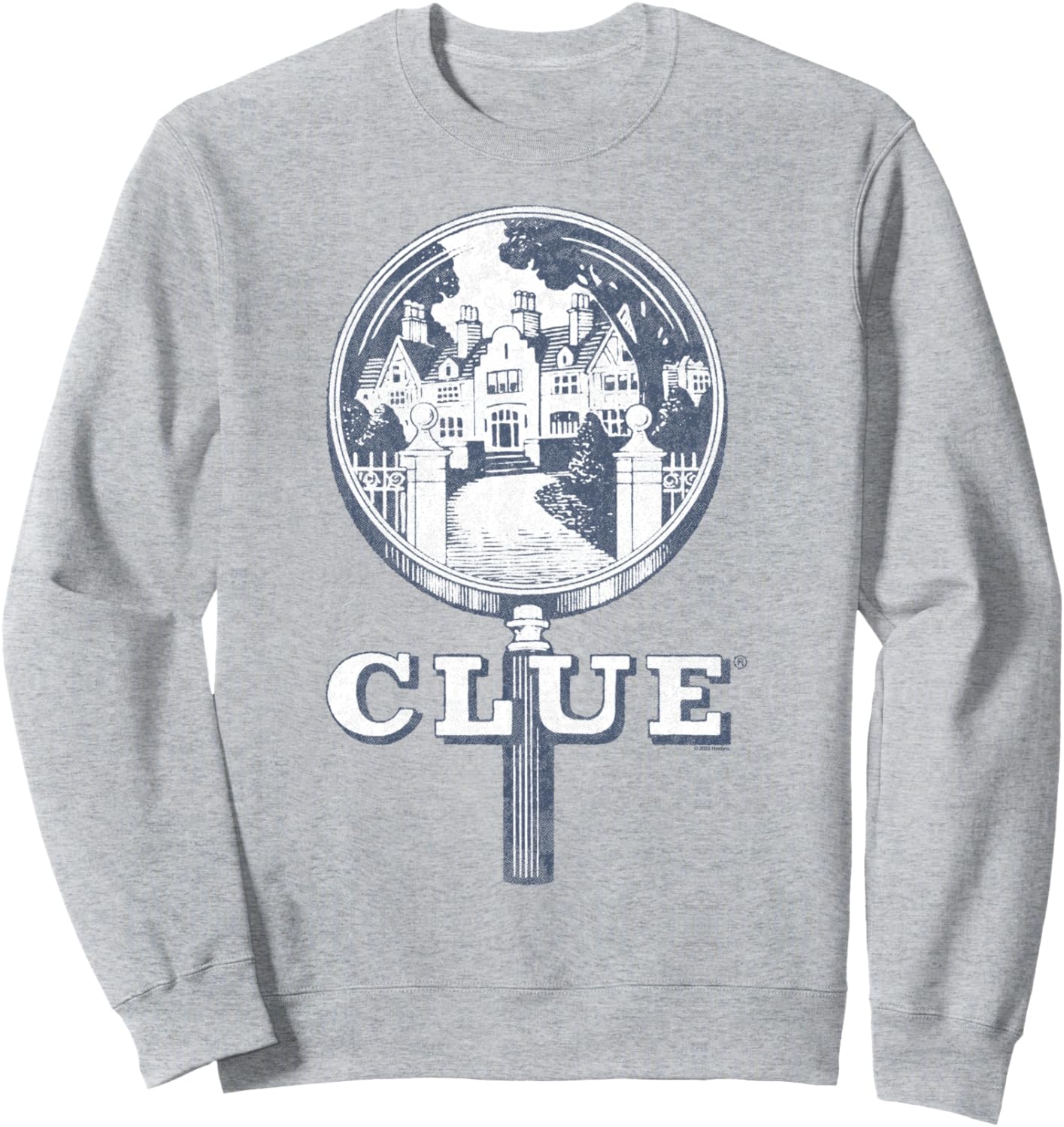 

Толстовка с логотипом «Улица в особняке Ключ» Clue, серый