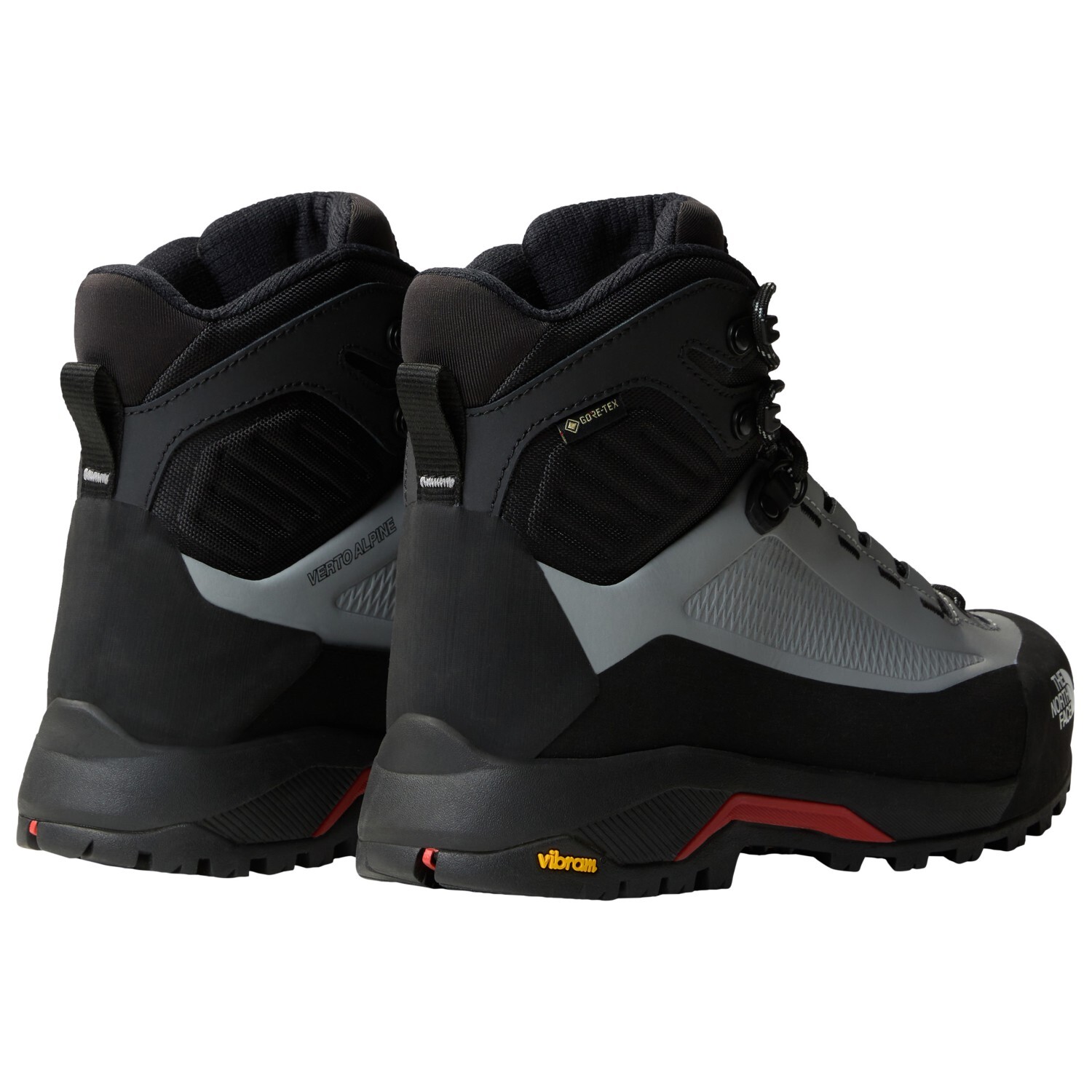Женские ботинки The North Face Verto Alpine с мембраной GORE TEX, серо-черный — фото 4