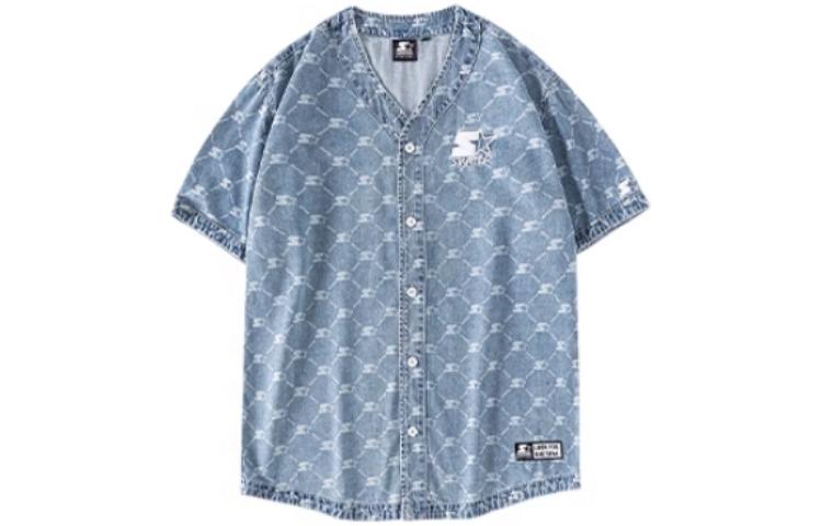 

Футболка унисекс джинсовая синяя STARTER