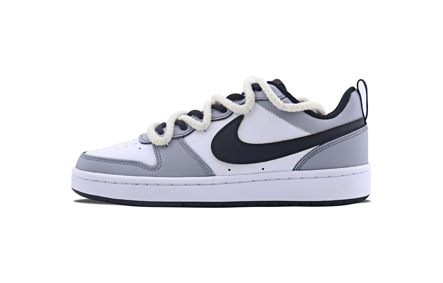

Обувь для скейтбординга Court Borough2 для детей, начальная школа Nike, серый