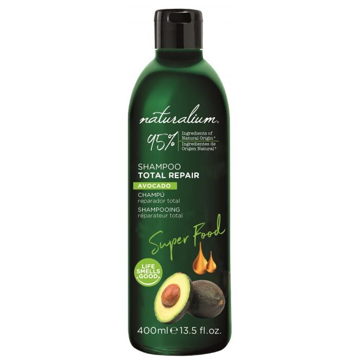 

Шампунь Champú Aguacate Reparación Total Naturalium, 400 ml