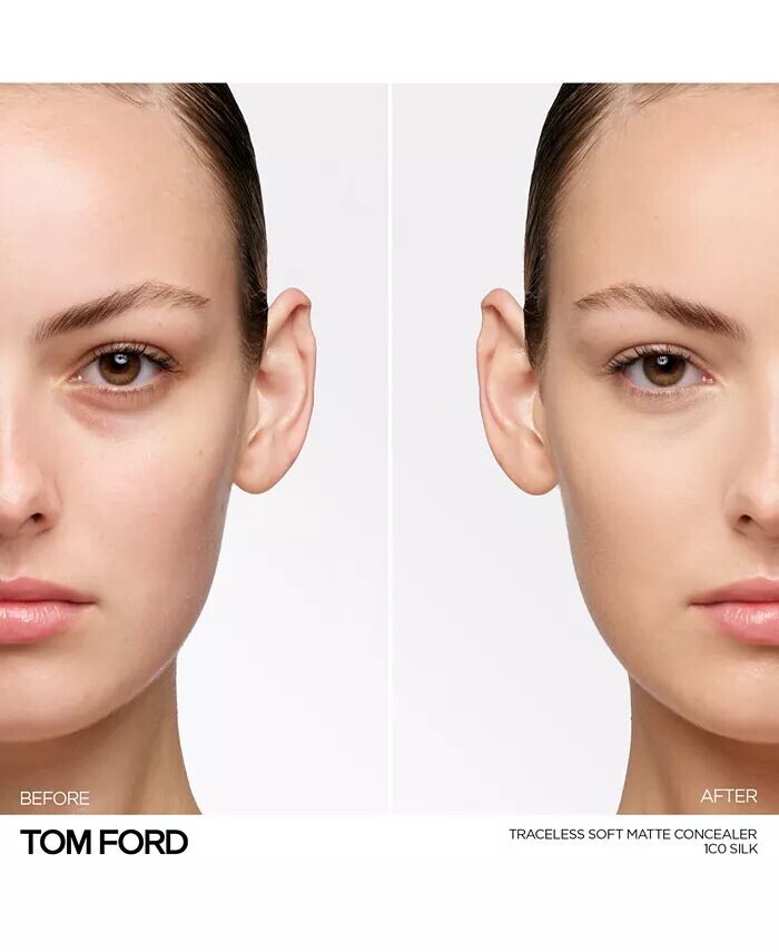 Мягкий матовый консилер Traceless Tom Ford, цвет 1C0 Silk (Light Skin With Pink Undertones) — фото 2
