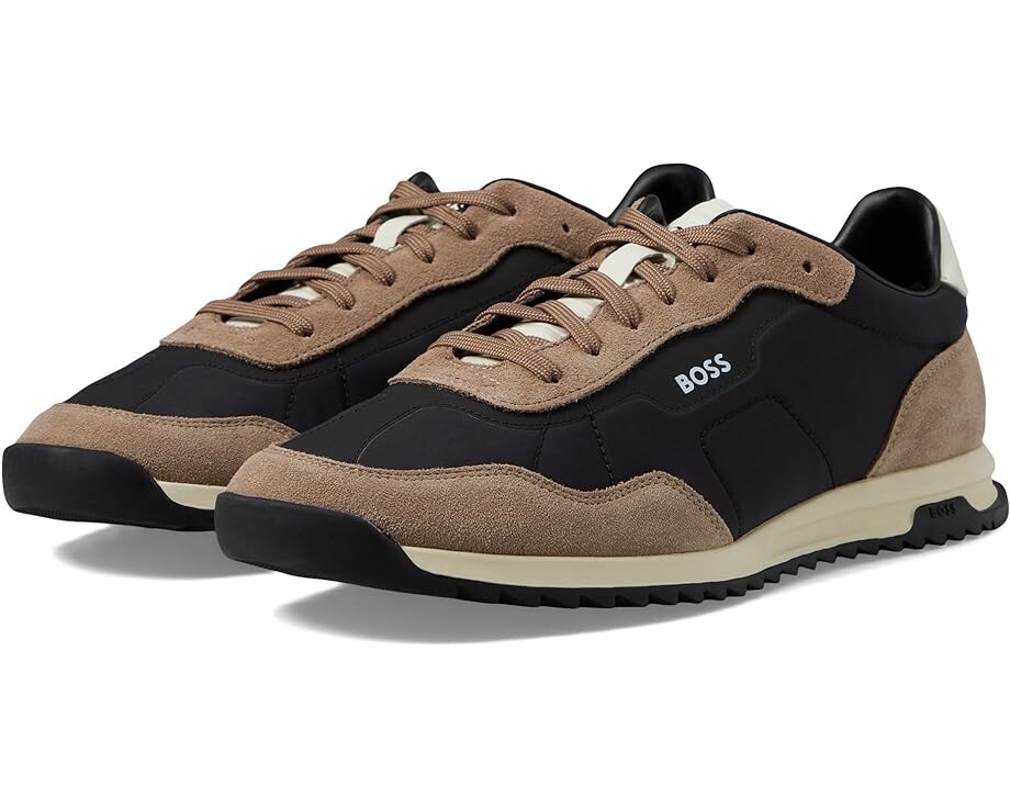 

Кроссовки BOSS Zayn Low Profile Sneaker, цвет Tan/Black Coal, Черный, Кроссовки BOSS Zayn Low Profile Sneaker, цвет Tan/Black Coal