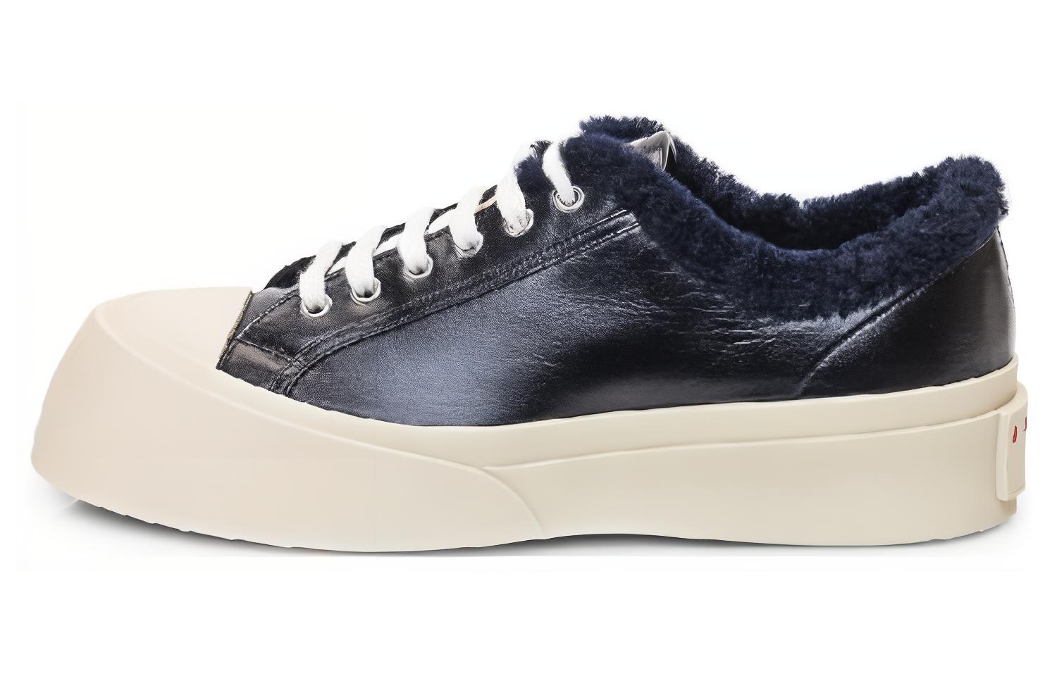 

MARNI Кроссовки Pablo Lace-Up Sneaker «Black Fur»