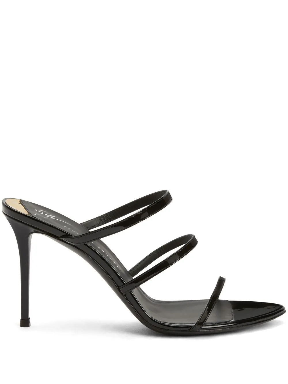 Босоножки Alimha 105 Giuseppe Zanotti, черный