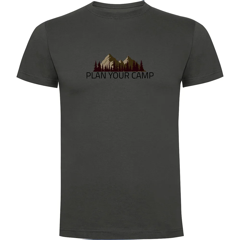 

Футболка с коротким рукавом Kruskis Plan Your Camp, серый
