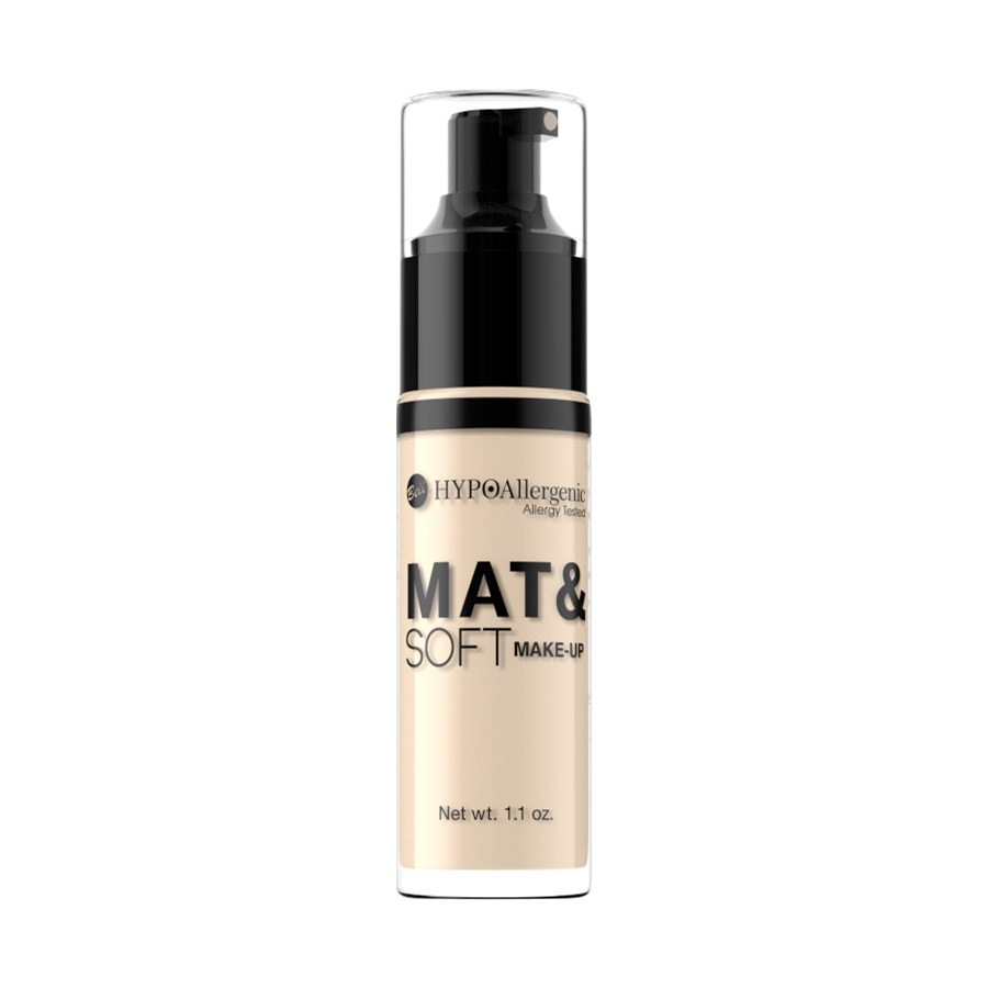 

Тональная основа HYPOAllergenic Mat & Soft Make-Up, Nr. 02 Natural / 30 g