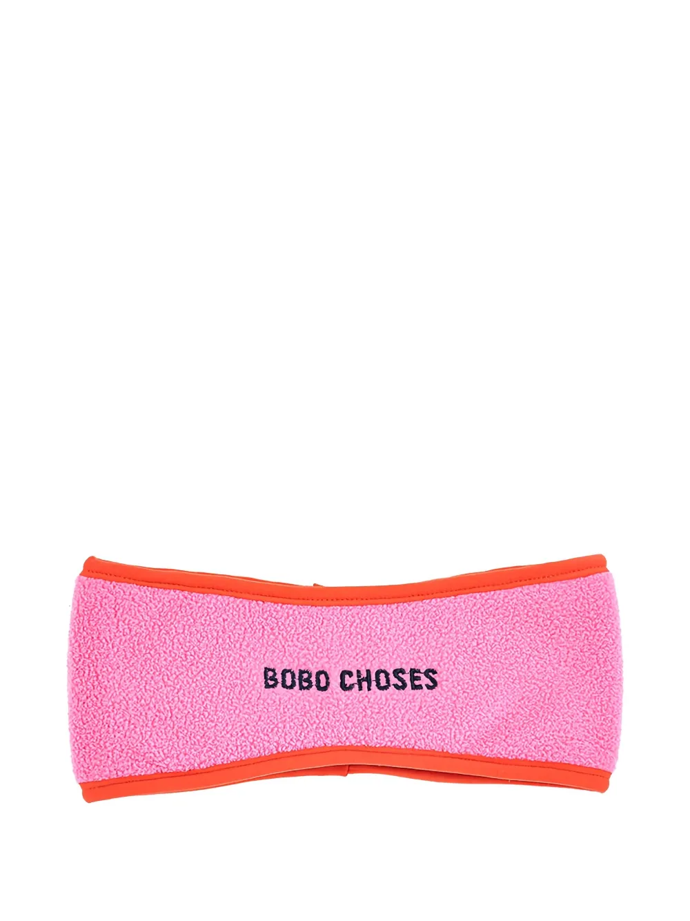 

Флисовая повязка на голову с вышивкой "Крестики-нолики" Bobo Choses, розовый