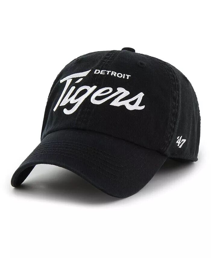 

Черная мужская приталенная шляпа Detroit Tigers Crosstown Classic Franchise '47 Brand, черный