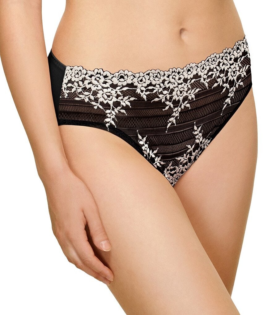 

Трусики с высоким вырезом Wacoal Embrace Lace, мультиколор
