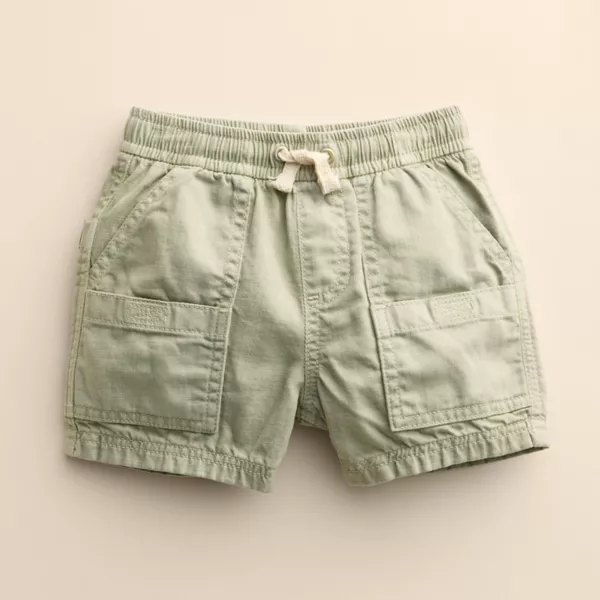 

Универсальные шорты для младенцев и малышей Little Co. By Lauren Conrad, цвет agate gray