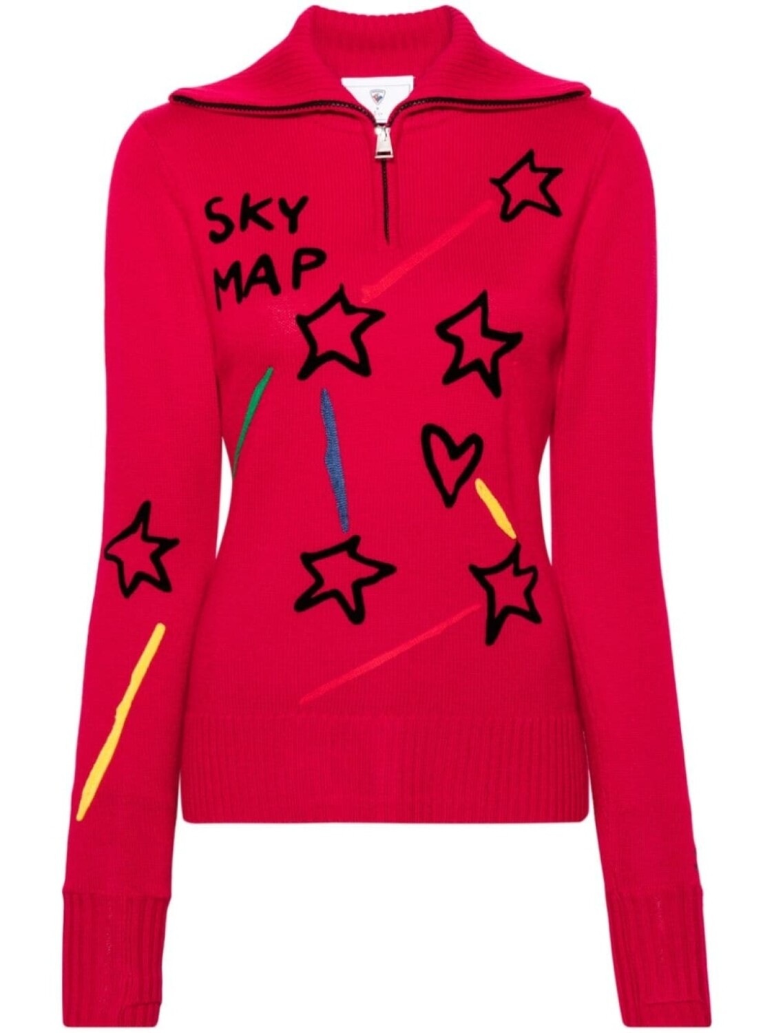 

Rossignol джемпер Constellation из шерсти мериноса, красный
