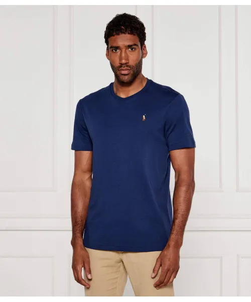

Футболка Slim fit Polo Ralph Lauren, синий