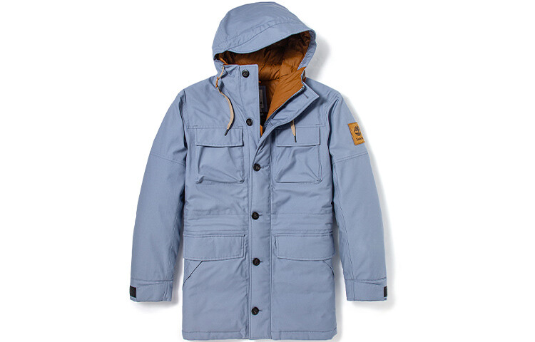 

Мужской пуховик Timberland, цвет storm blue