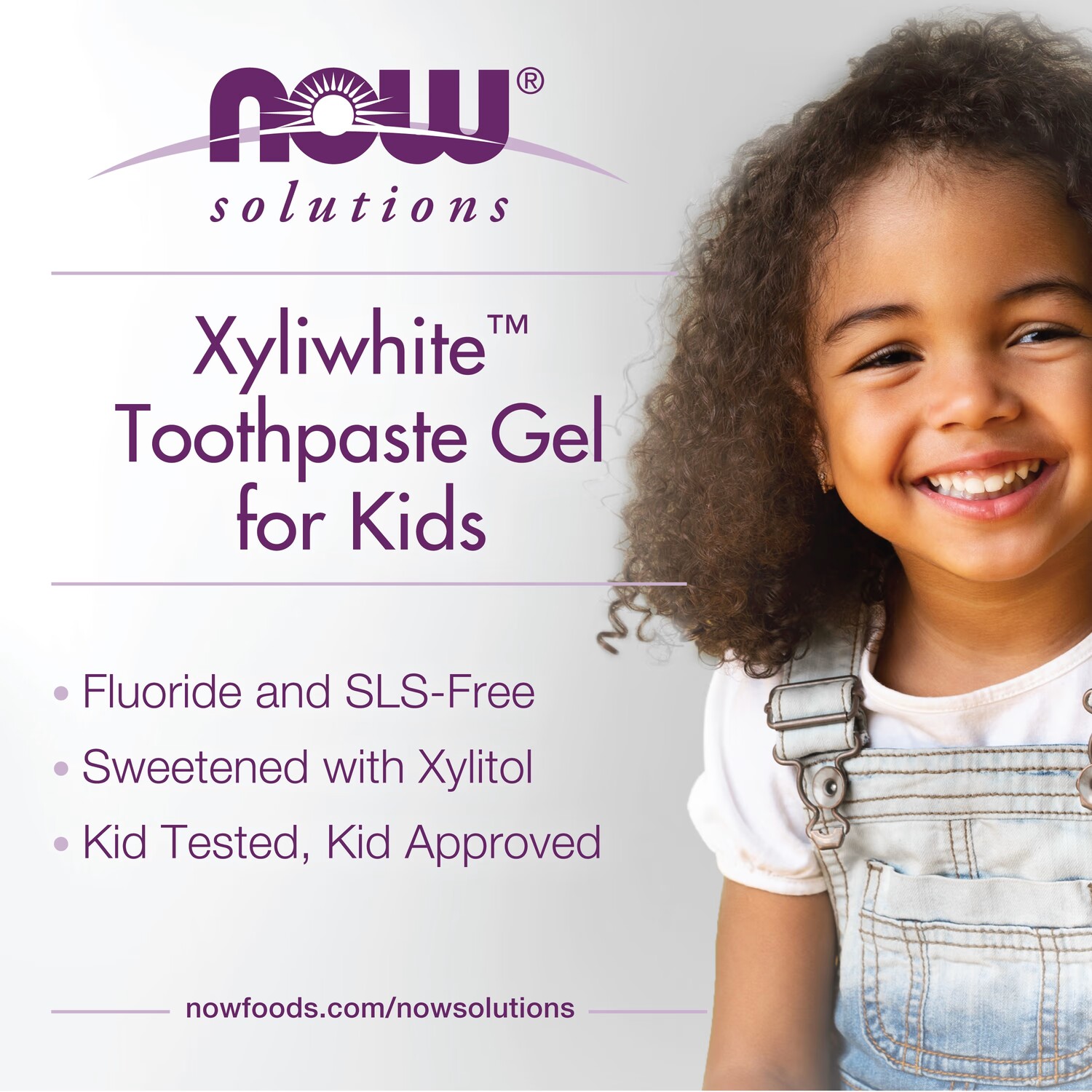 Зубная паста-гель Now Foods Solutions XyliWhite Kids Bubblegum Splash — фото 3