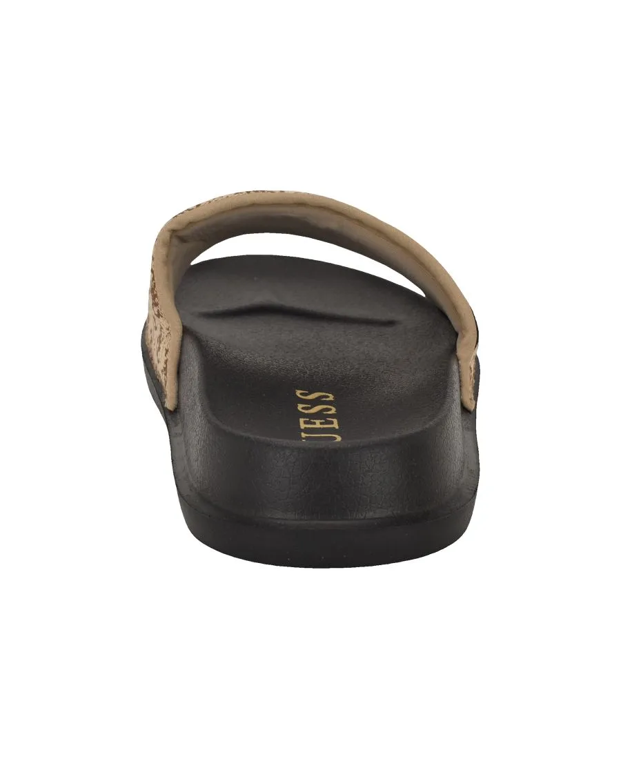 Мужские модные слипоны Vellden на высокой подошве GUESS, medium natural logo мультиколор — фото 3