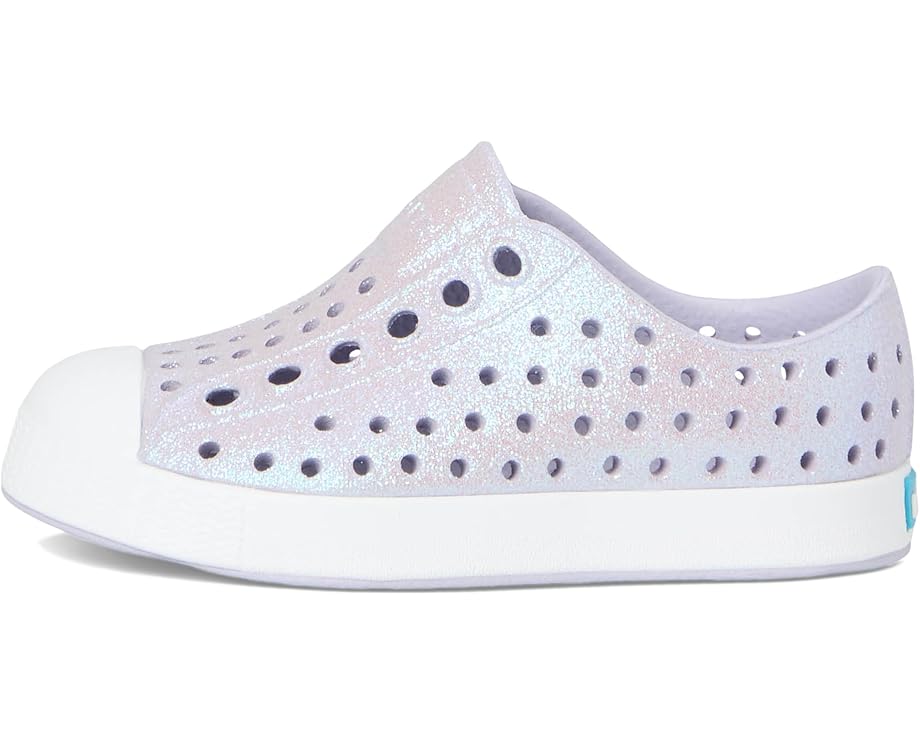 Кроссовки Native Shoes Kids Jefferson Bio-Bling, цвет Future Purple Bling/Shell White — фото 4