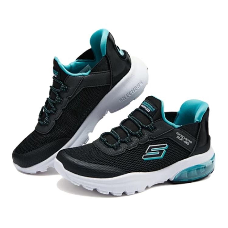 Кроссовки Skechers Kids Lifestyle Shoes Kids Low-top Black/Blue, черный/синий — фото 3