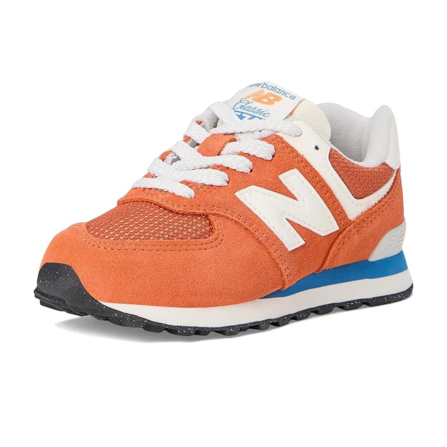 Детские кроссовки New Balance PC574VPA для игры на грунтовых площадках, повседневная обувь ZOGG2660, оранжевый — фото 2