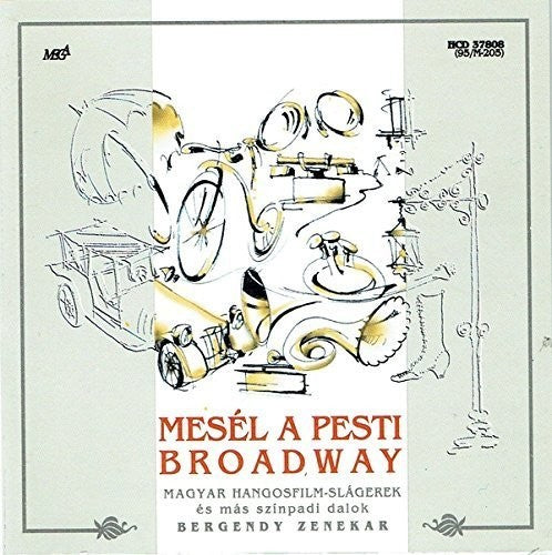 

CD диск Bergendy Egynttes: Mestl a Pesti Broadway