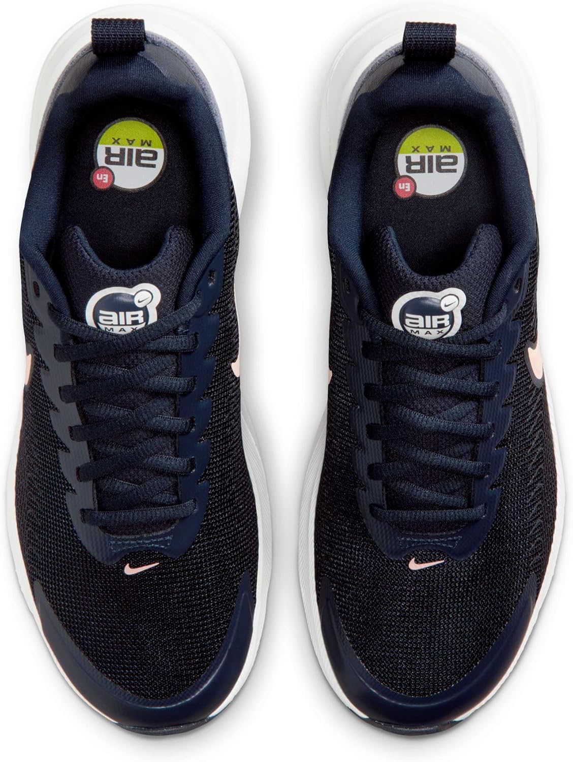 Мужские кроссовки Nike Air Max Nuaxis, белый/оранжевый — фото 3