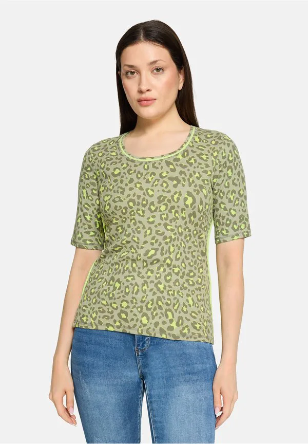 

Футболка с принтом "mit struktur" Betty Barclay, Khaki Green, Зеленый, Футболка с принтом "mit struktur" Betty Barclay, Khaki Green