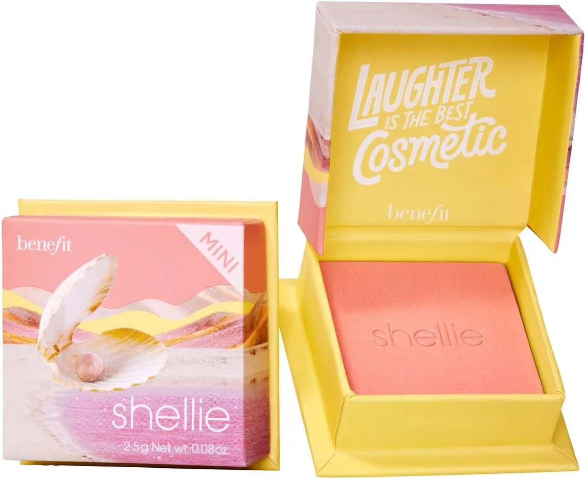 Румяна компактные Silky-Soft Powder Blush Benefit WANDERful World Shellie