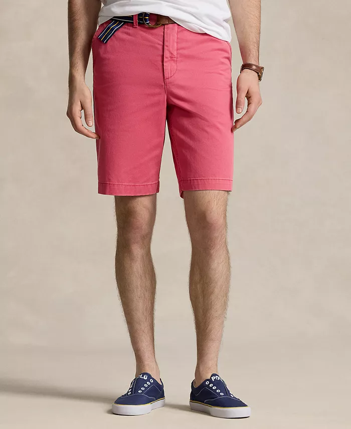 

Мужские шорты Relaxed Fit Twill длиной 10 дюймов Polo Ralph Lauren, красный