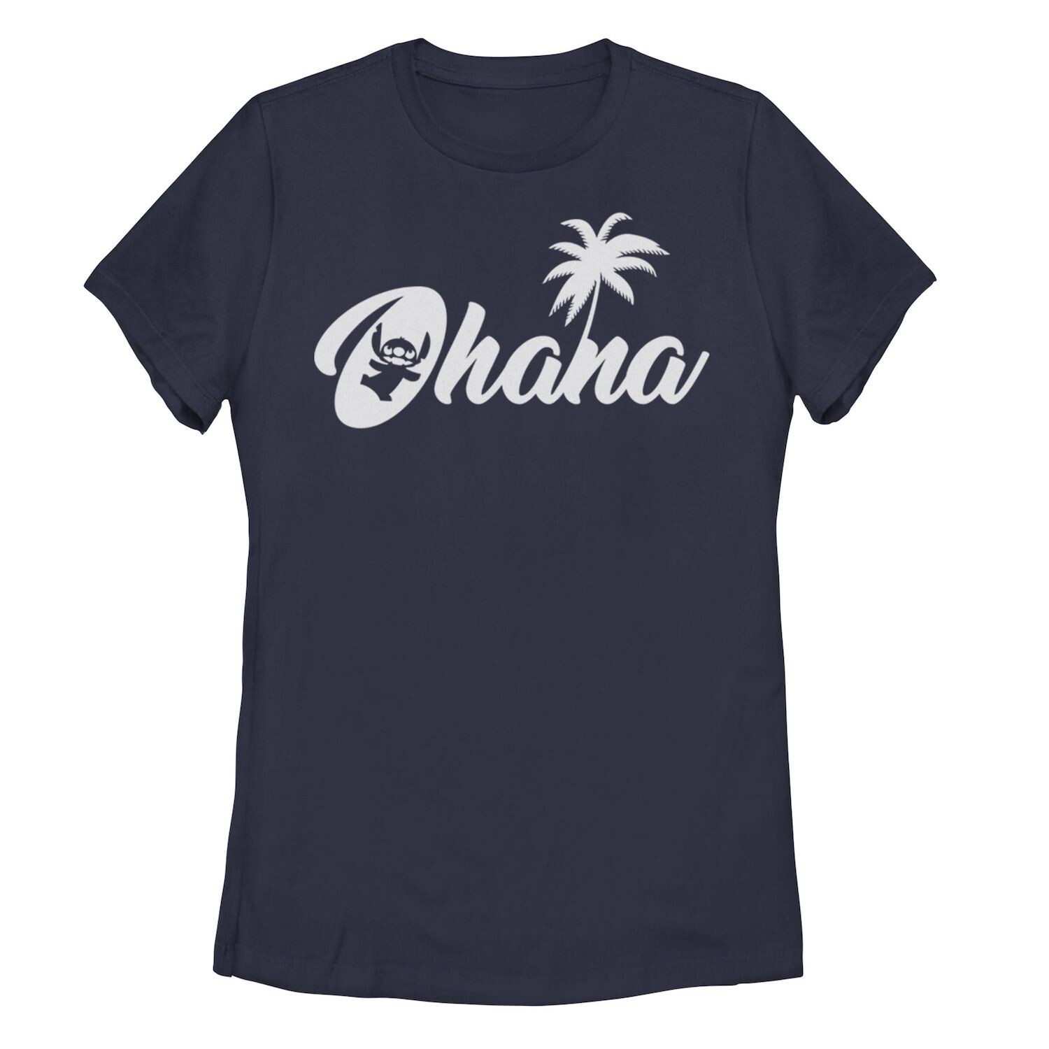 

Детская футболка Disney Lilo & Stitch Ohana с логотипом пальмы Licensed Character