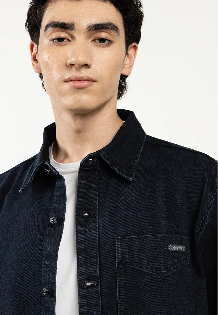 Кардиган с длинным рукавом, принт, Calvin Klein Jeans, черный — фото 3