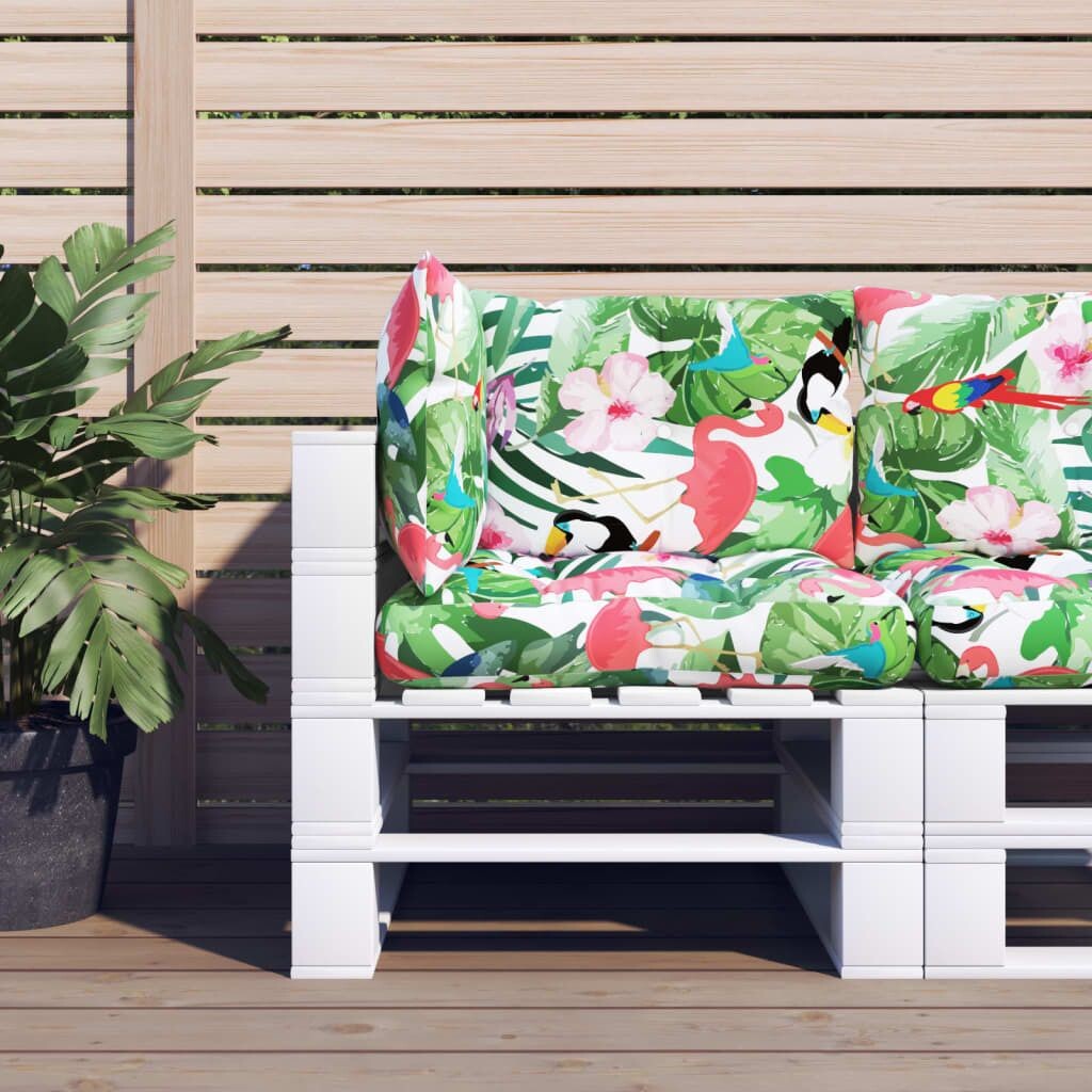 

Подушки-паллеты 3 шт. Ткань Оксфорд Разноцветный. DKD HOME DECOR