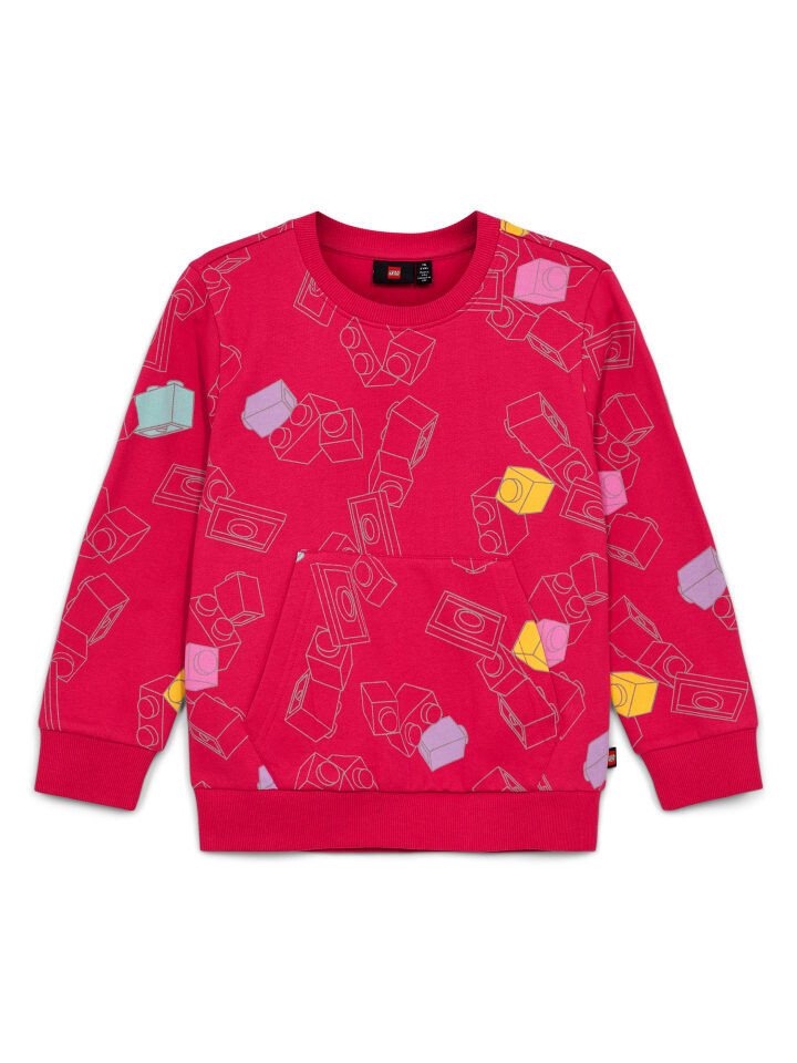 

Толстовка LEGO wear, цвет dark pink