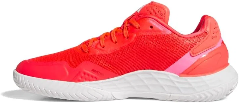 Кроссовки теннисные Adidas Defiant Speed 2, Lucid Red/Zero Metallic/Lucid Pink